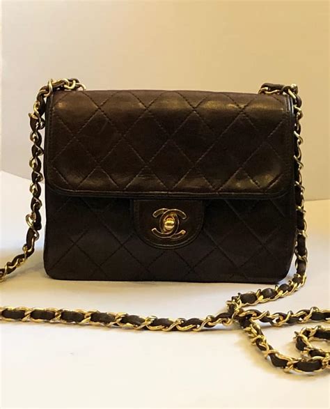 chanel mnin shiny bag flat|Chanel mini flap waist bag.